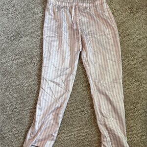 Gibson Latimer White and Black Striped Pants